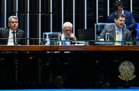 Mesa: 
presidente do Senado Federal, senador Davi Alcolumbre (União-AP); 
secretário-geral da Mesa do Senado Federal, Danilo Augusto Barboza de Aguiar. 