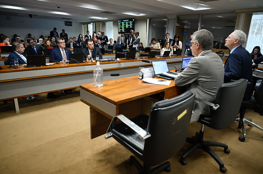 Bancada:
senador Rogerio Marinho (PL-RN);
senador Fernando Farias (MDB-AL);
relator do PL 5.473/2025, senador Eduardo Braga (MDB-AM) - em pronunciamento.