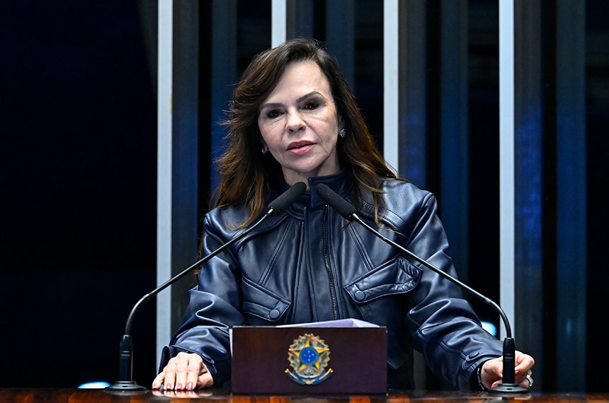 Em discurso, à tribuna, senadora Professora Dorinha Seabra (União-TO).