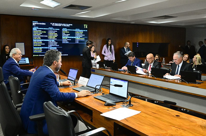 Bancada:
senador Wilder Morais (PL-GO); 
relator ad hoc do PL 4.553/2023, senador Esperidião Amin (PP-SC); 
senador Renan Calheiros (MDB-AL).
