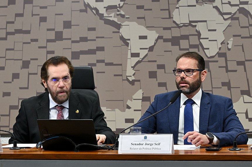 Mesa: 
presidente eventual da CDR, senador Plínio Valério (PSDB-AM);
relator da Políctica Pública, senador Jorge Seif (PL-SC).
