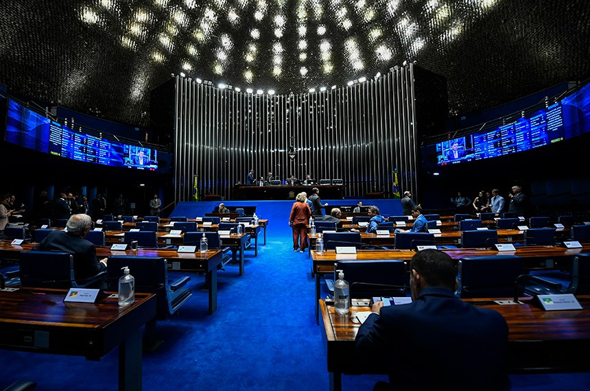 Proposta que retoma a tese do marco temporal está na ordem do dia desta terça-feira - Foto: Carlos Moura/Agência Senado
