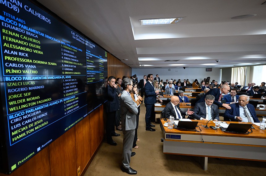 Bancada: 
senador Esperidião Amin (PP-SC); 
senador Rogério Carvalho (PT-SE); 
senador Oriovisto Guimarães (PSDB-PR); 
senador Plínio Valério (PSDB-AM).