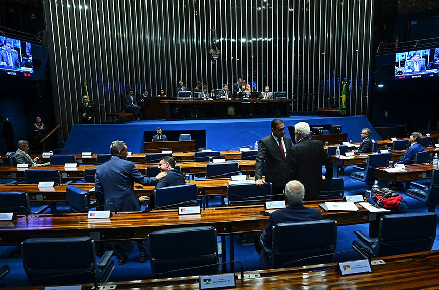 Mesa: 
senador Sergio Moro (União-PR); 
presidente do Senado Federal, senador Davi Alcolumbre (União-AP); 
secretário-geral da Mesa do Senado Federal, Danilo Augusto Barboza de Aguiar; 
senador Rogerio Marinho (PL-RN).