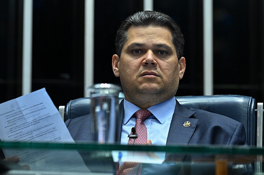Na votação do Senado, em setembro, Davi disse que a aprovação do texto representa um marco histórico - Foto: Jefferson Rudy/Agência Senado