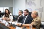 Mesa: 
presidente da Federação de Clubes de Tiro e Comércio de Armas de Santa Catarina (FECCASC), Fabi Venera;
coordenador-geral de Controle de Armas de Fogo, Wellington Clay Porcino Silva;
presidente eventual da CSP, senador Jorge Seif (PL-SC);
diretor de Fiscalização de Produtos Controlados do Exército Brasileiro, André Monteiro Gusmão.