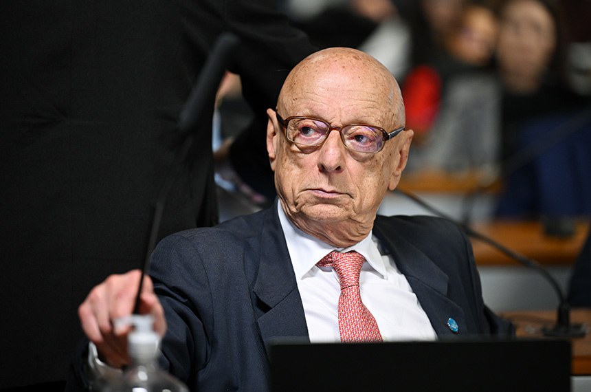 O senador Esperidião Amin foi o relator do projeto - Foto: Saulo Cruz/Agência Senado