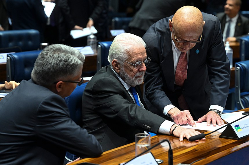 Bancada:
senador Alessandro Vieira (MDB-SE); 
senador Jaques Wagner (PT-BA); 
senador Esperidião Amin (PP-SC).