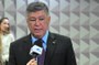 Ao término da oitiva, presidente da CPMI - INSS, senador Carlos Viana (Podemos-MG) concede entrevista à TV Senado.