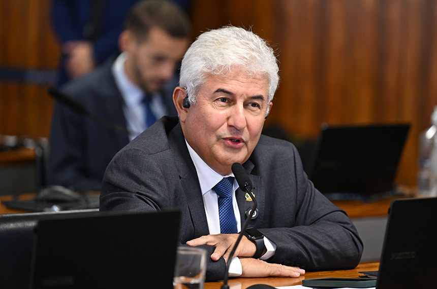 Em pronunciamento, à bancada, relator do PL 1.146/2023 e do PL 432/2025, senador Astronauta Marcos Pontes (PL-SP).