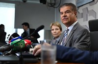 Mesa:
vice-presidente da CRE, senadora Tereza Cristina (PP-MS); 
presidente da CRE, senador Nelsinho Trad (PSD-MS);
senador Hamilton Mourão (Republicanos-RS).