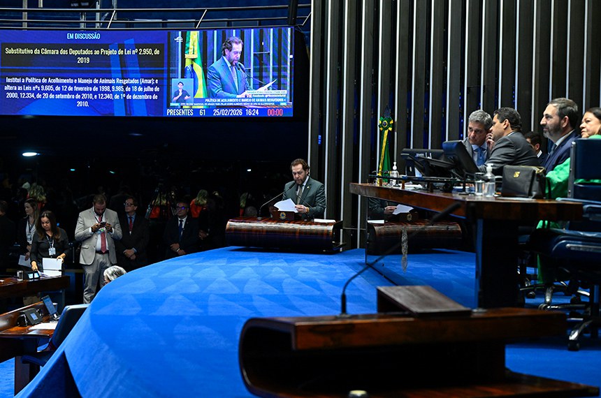 Mesa: 
senador Rogério Carvalho (PT-SE); 
presidente do Senado Federal, senador Davi Alcolumbre (União-AP); 
secretário-geral da Mesa do Senado Federal, Danilo Augusto Barboza de Aguiar; 
deputada Laura Carneiro (PSD-RJ).