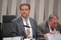 Mesa: 
presidente da CRE, senador Nelsinho Trad (PSD-MS); 
diretor da Agência Brasileira de Cooperação (ABC), embaixador Ruy Carlos Pereira. 