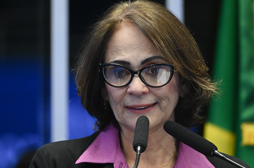 A senadora Damares Alves ressaltou a importância do teste para as crianças indígenas - Foto: Saulo Cruz/Agência Senado