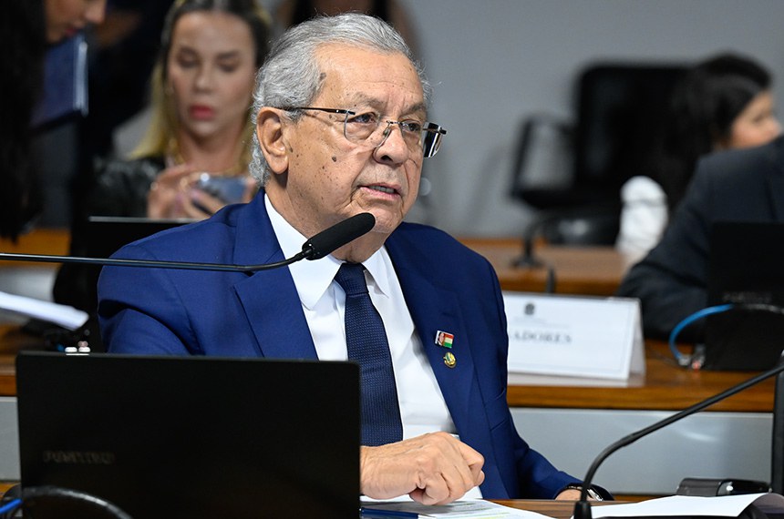 Jayme Campos é o autor do PL 1.719/2026, que aguarda encaminhamento da Mesa do Senado - Foto: Andressa Anholete/Agência Senado