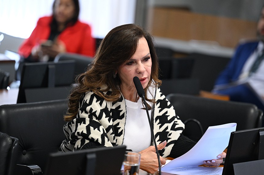 Em pronunciamento, à bancada, relatora do PL 4.403/2024, senadora Professora Dorinha Seabra (União-TO).