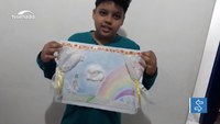 Iniciativa leva desenhos de crianças brasileiras para canais de TV da América Latina