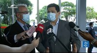 Apagão no Amapá: Davi se reúne com ministro para tratar sobre restabelecimento da energia no estado