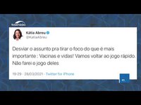 Ataque de Ernesto Araújo a Kátia Abreu provocou reação de senadores