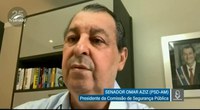 Omar Aziz é eleito presidente da Comissão de Segurança Pública, criada este mês no Senado