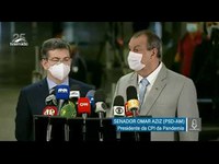 Carta é oportunidade para que Bolsonaro possa se manifestar sobre denúncias, diz Omar Aziz