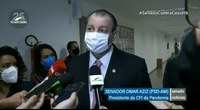 CPI da Pandemia aguarda perícia em atestado médico de reverendo, diz Omar Aziz