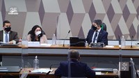 CPI da Pandemia: senadores questionam se Regina Célia estaria protegendo alguém no Ministério