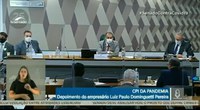 Empresário confirma à CPI da Pandemia "majoração" de US$ 1 por vacina