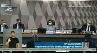 Renan decide que Túlio Silveira passa à condição de investigado pela CPI