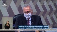Renan afirma que CPI evitou corrução na compra de vacinas CanSino e Covaxin
