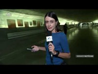 Polícia Federal faz perícia para avaliar danos ao prédio do Senado