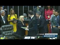 Harmonia entre os Poderes é defendida por Rosa Weber na abertura do ano legislativo