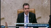 Pacheco critica 'atos criminosos' de 8 de janeiro e defende democracia