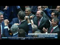 Por 49 votos, Pacheco é reeleito presidente do Senado para o biênio 2023-2024
