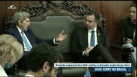 Presidente do Senado recebe enviado especial do Clima dos EUA