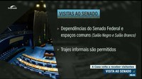 Senado retoma visitação institucional nos fins de semana
