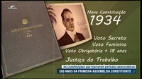 Constituições de 1934 e de 1946 marcam períodos democráticos