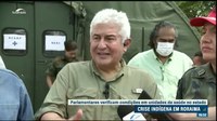 Senadores acompanham em Roraima atendimento de saúde dos ianomâmis