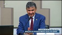 Wellington Dias destaca prioridades do Ministério do Desenvolvimento Social