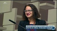 Ministra da Ciência e Tecnologia apresenta plano de trabalho da pasta