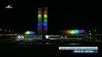 Orgulho LGBTQIA+ ilumina o Senado Federal