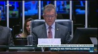 Participantes de debate sobre fertilizantes defendem aumento da produção nacional