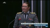 Policiais e bombeiros militares são homenageados no Senado