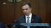 Código Civil: Pacheco diz que desafio é modernizar legislação e garantir segurança jurídica