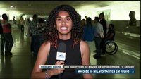 Mais de 18 mil pessoas visitaram o Congresso em julho