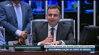 Pacheco: decisão sobre uso de drogas não pode ignorar política pública