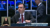 Reforma tributária: Pacheco destaca importância do consenso