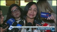 Relatora pede acareação entre Bolsonaro e Mauro Cid
