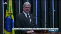 Senado faz homenagem à Associação Brasileira de Automação