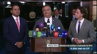 Flávio Dino visita o Senado em busca de apoio antes da sabatina para o STF